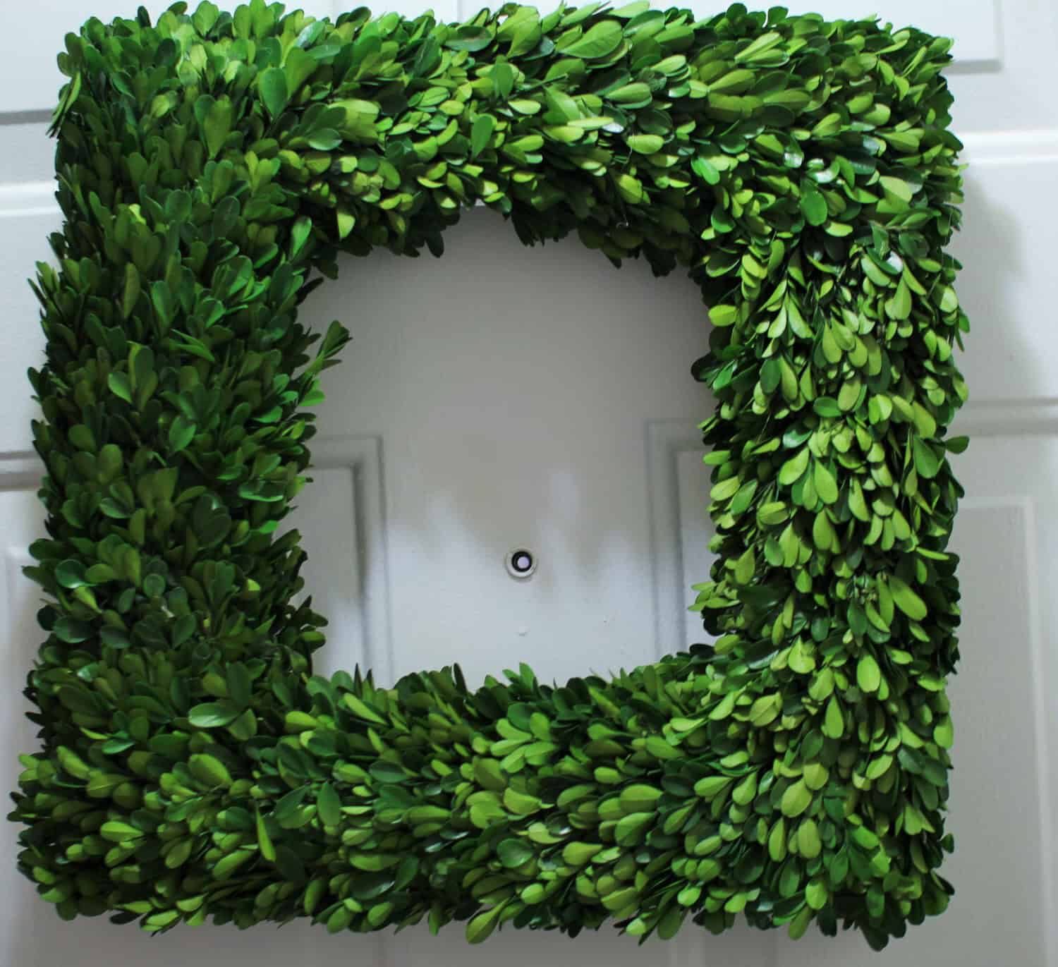 Preserved Boxwood Wreath Buy it on: www.etsy.com
