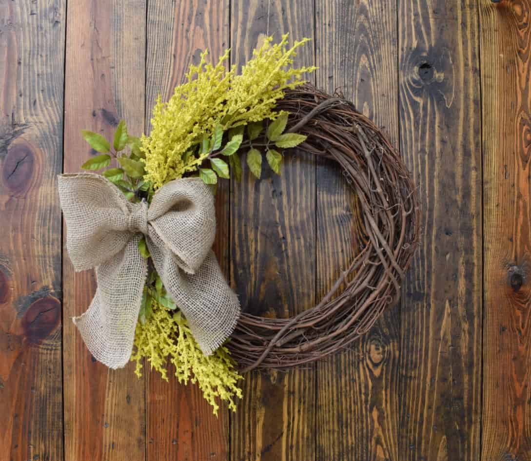 Yellow Heather Wreath Buy it on: www.etsy.com