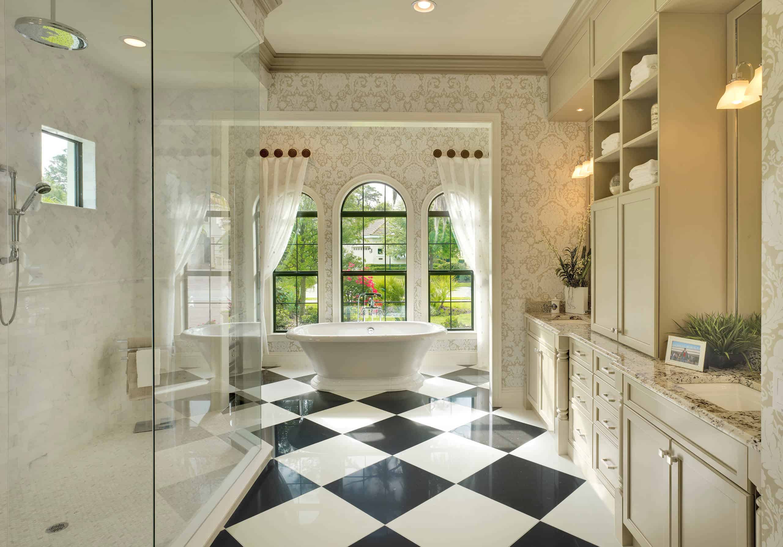 Designing Mediterranean Bathrooms With A Spa Feel