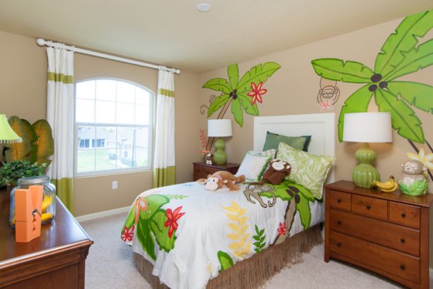 18 Fantastic Tropical Child's Room Designs That Will Amaze You