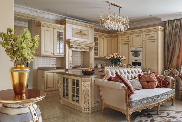 15 Timeless Baroque Kitchen Designs That You Must See 4