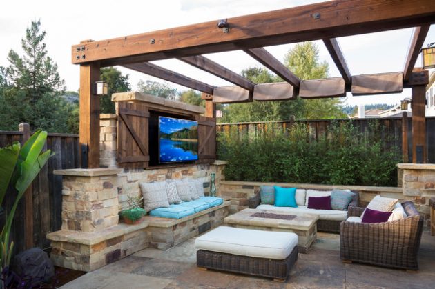 19 Beautiful Patio Designs With Tile Flooring That Will Impress You