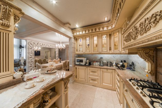 15 Timeless Baroque Kitchen Designs That You Must See