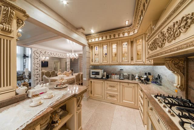 15 Timeless Baroque Kitchen Designs That You Must See 6