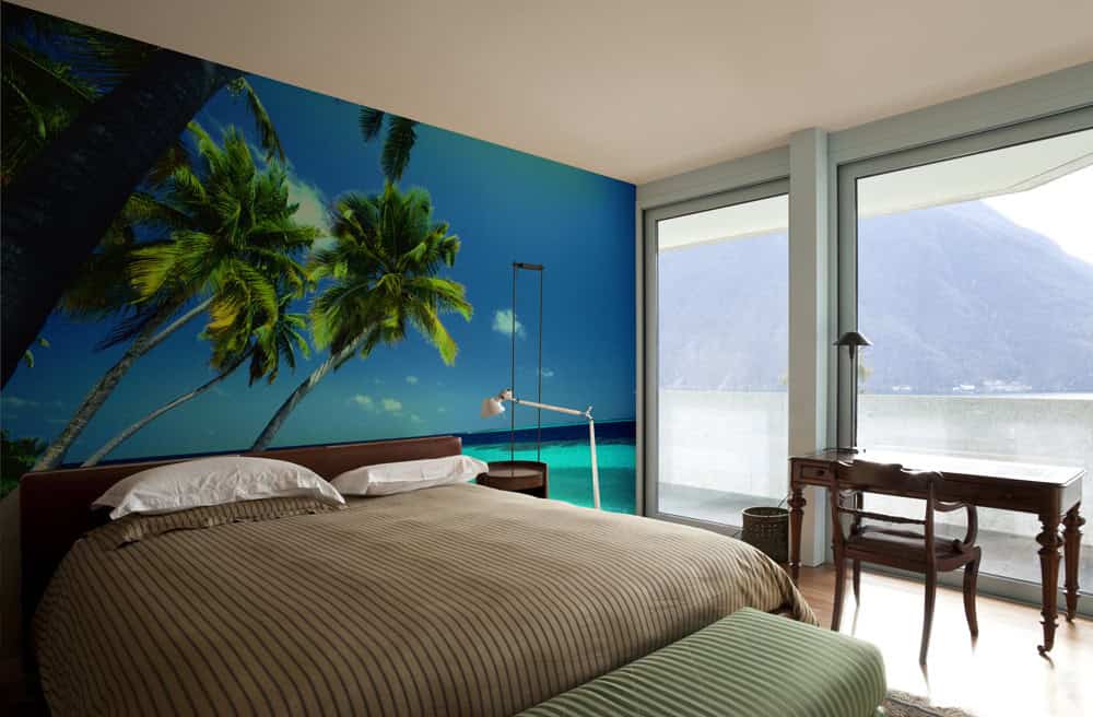 10 Divine Tropical Wall Murals To Enter Summer In The Home 7