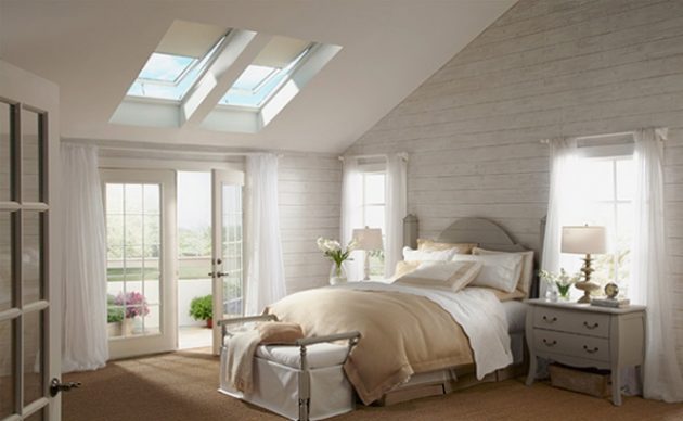 16 Astonishing Bedrooms With Skylights That Everyone Will Adore