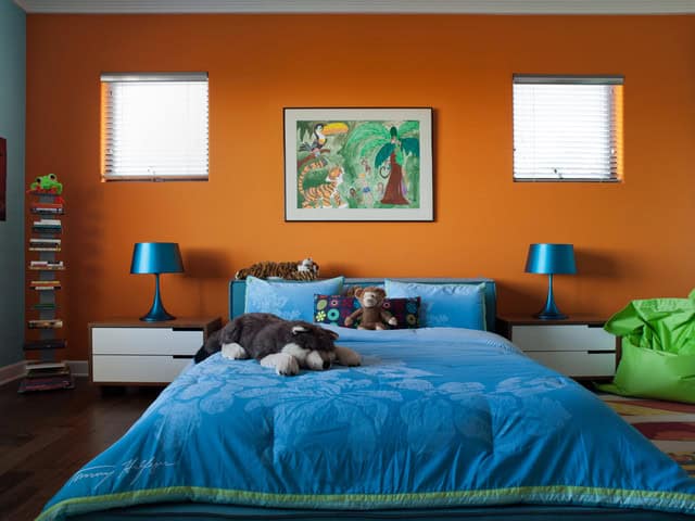 17 Sophisticated Bedroom Designs With Addition Of Orange Color 9