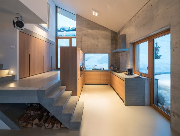 A Contemporary Chalet Anzère by SeARCH in Anzère, Switzerland (3)