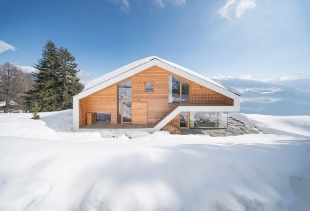 A Contemporary Chalet Anzère by SeARCH in Anzère, Switzerland (5)