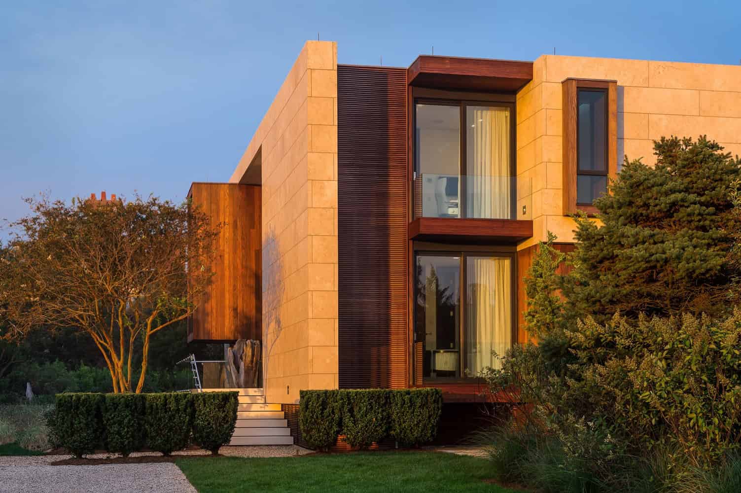 Daniel's Lane Residence by Blaze Makoid Architecture in Sagaponack, NY Schimel House, Sagaponack