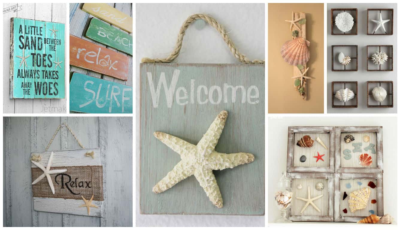 19 Fascinating DIY Coastal Wall Decorations To Refresh Your Home Decor