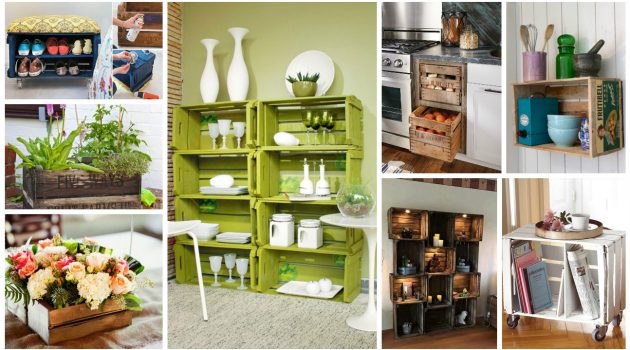 20 Super Amazing Ideas For Repurposing Old Crates That Are Worth Stealing