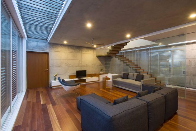 The Badri Residence - A Modern Indian Home by Architecture Paradigm (5)