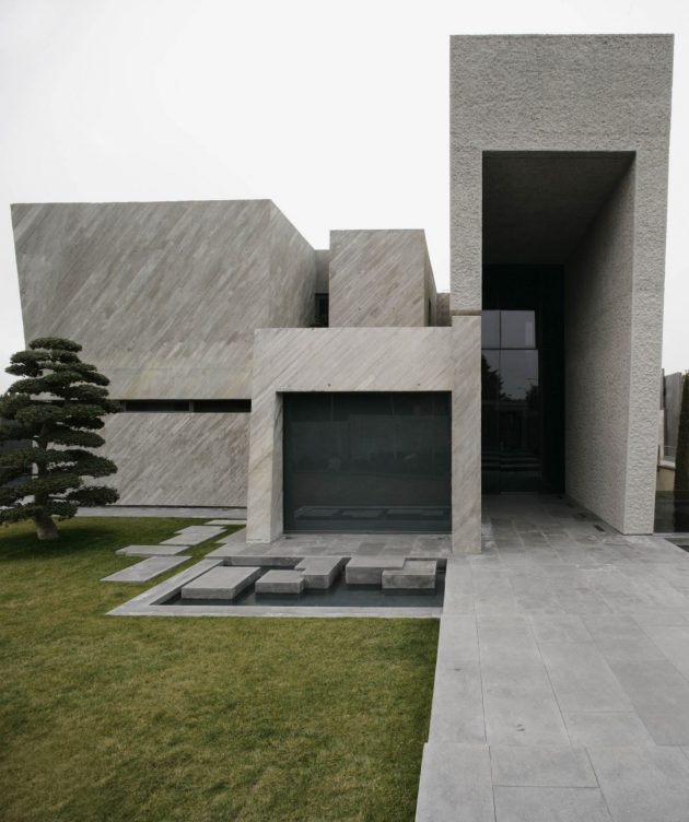 The Concrete Open Box House By A-cero In Madrid, Spain (5)