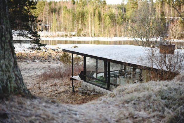 The Lundnäs House by Delin Arkitektkontor in Hälsingland, Sweden (9)