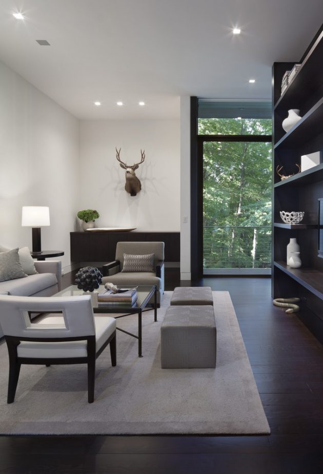 The New Canaan Residence by Specht Architects in Connecticut (15)