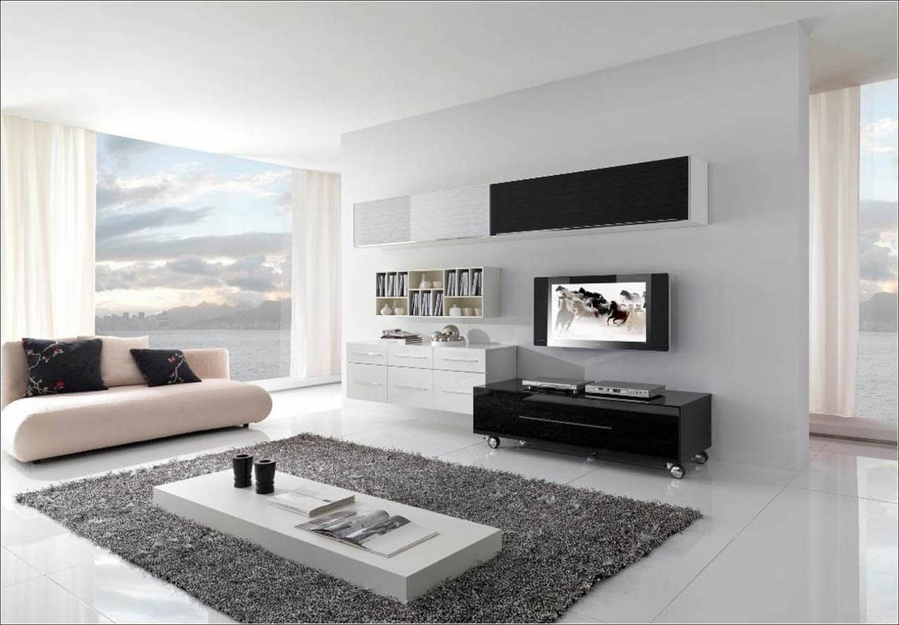 17 Astonishing Living Room Designs That Abound With Minimalism 1