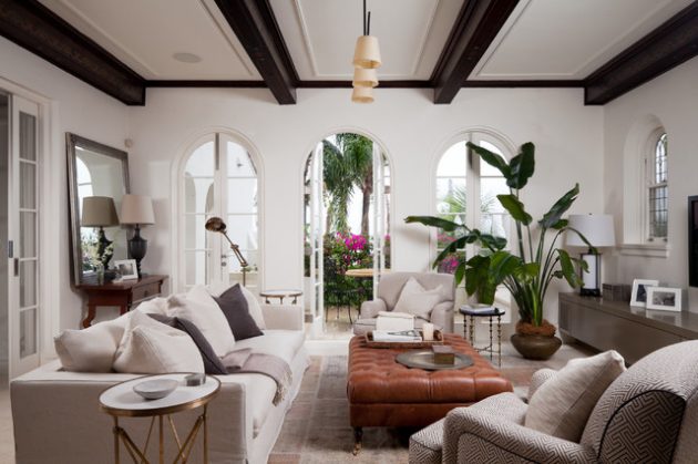 18 Outstanding Ideas To Decorate The Living Room With Flowers &amp; Plants