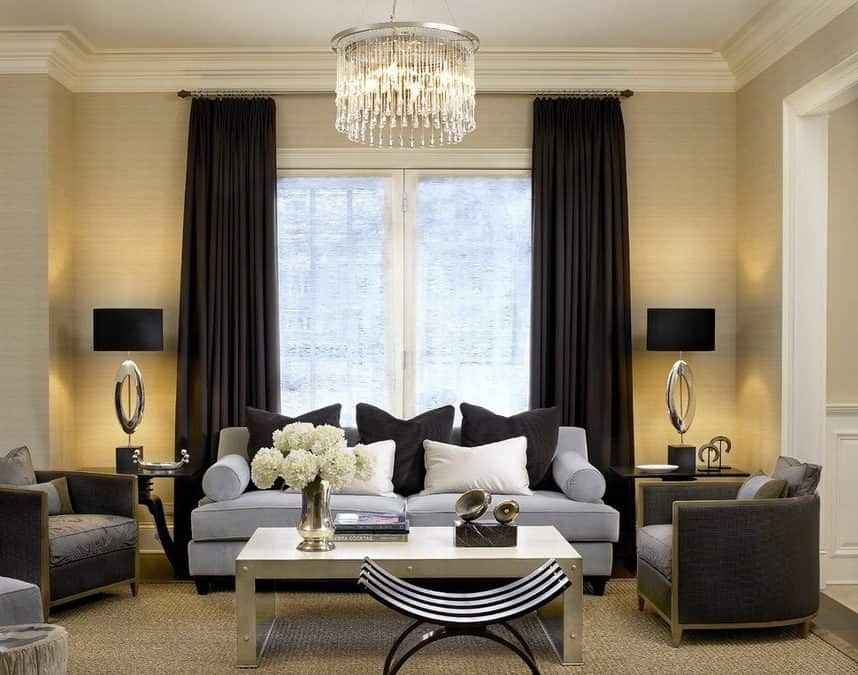 19 Sophisticated Chandelier Designs To Beautify Your Living Room 14