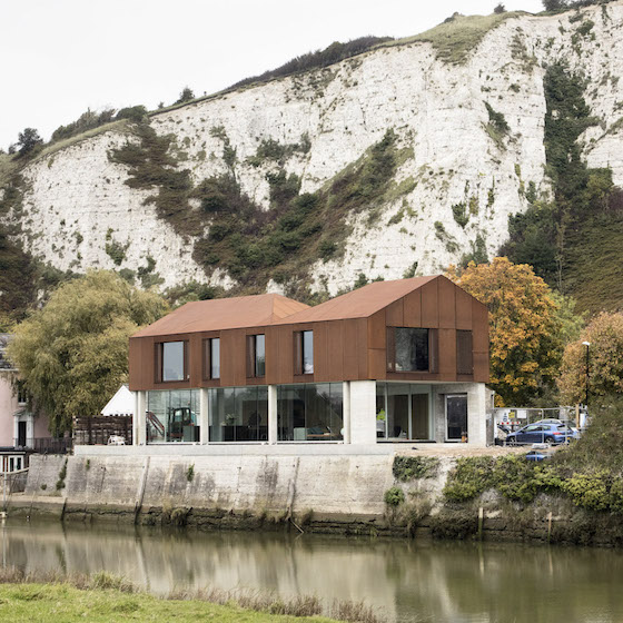142 South Street by Sandy Rendel Architects in Lewes, UK