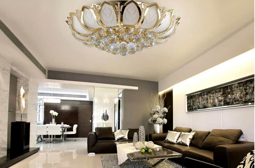 19 Sophisticated Chandelier Designs To Beautify Your Living Room 15