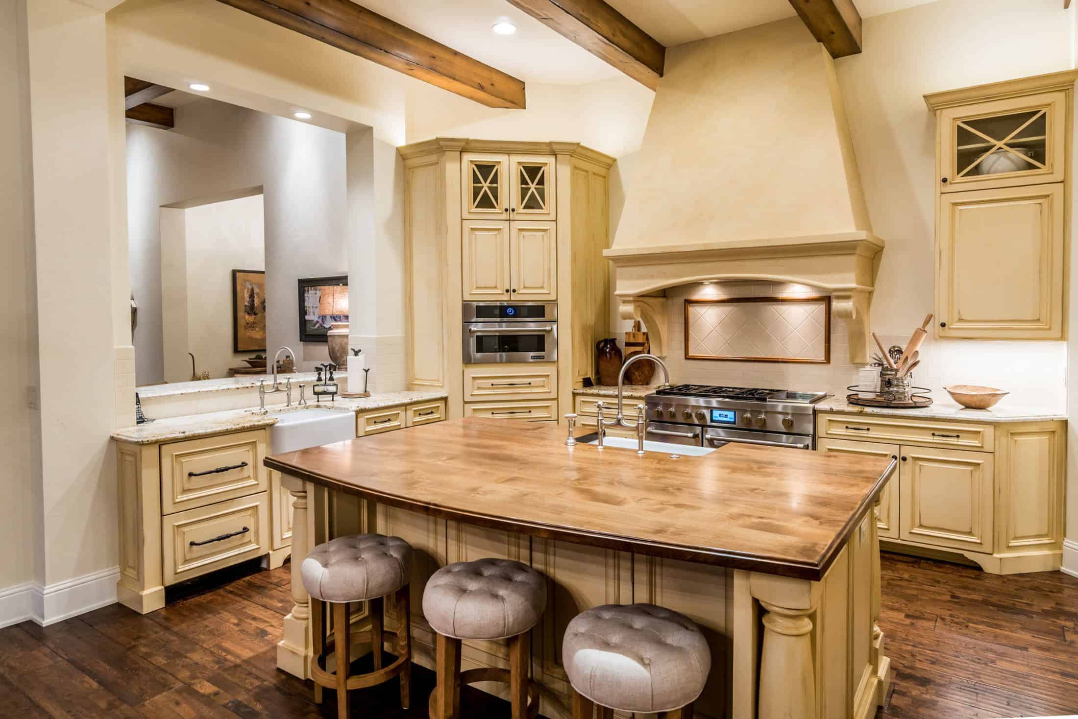 rustic and modern upgrade design kitchen