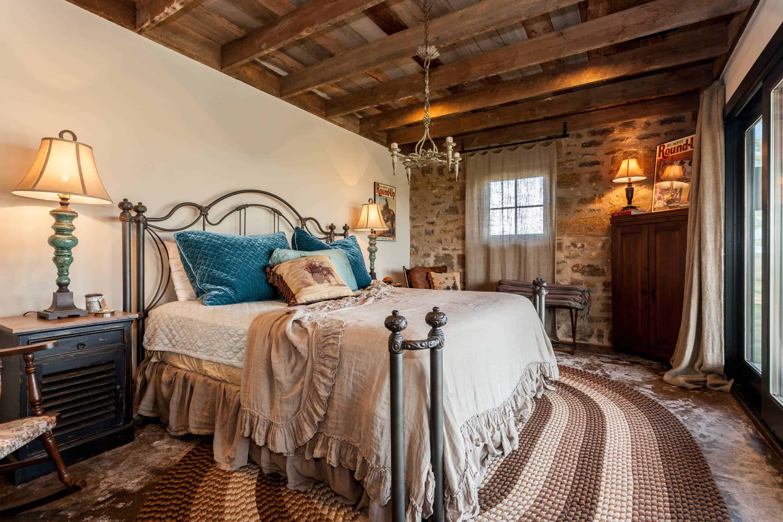 Add A Rustic Headboard