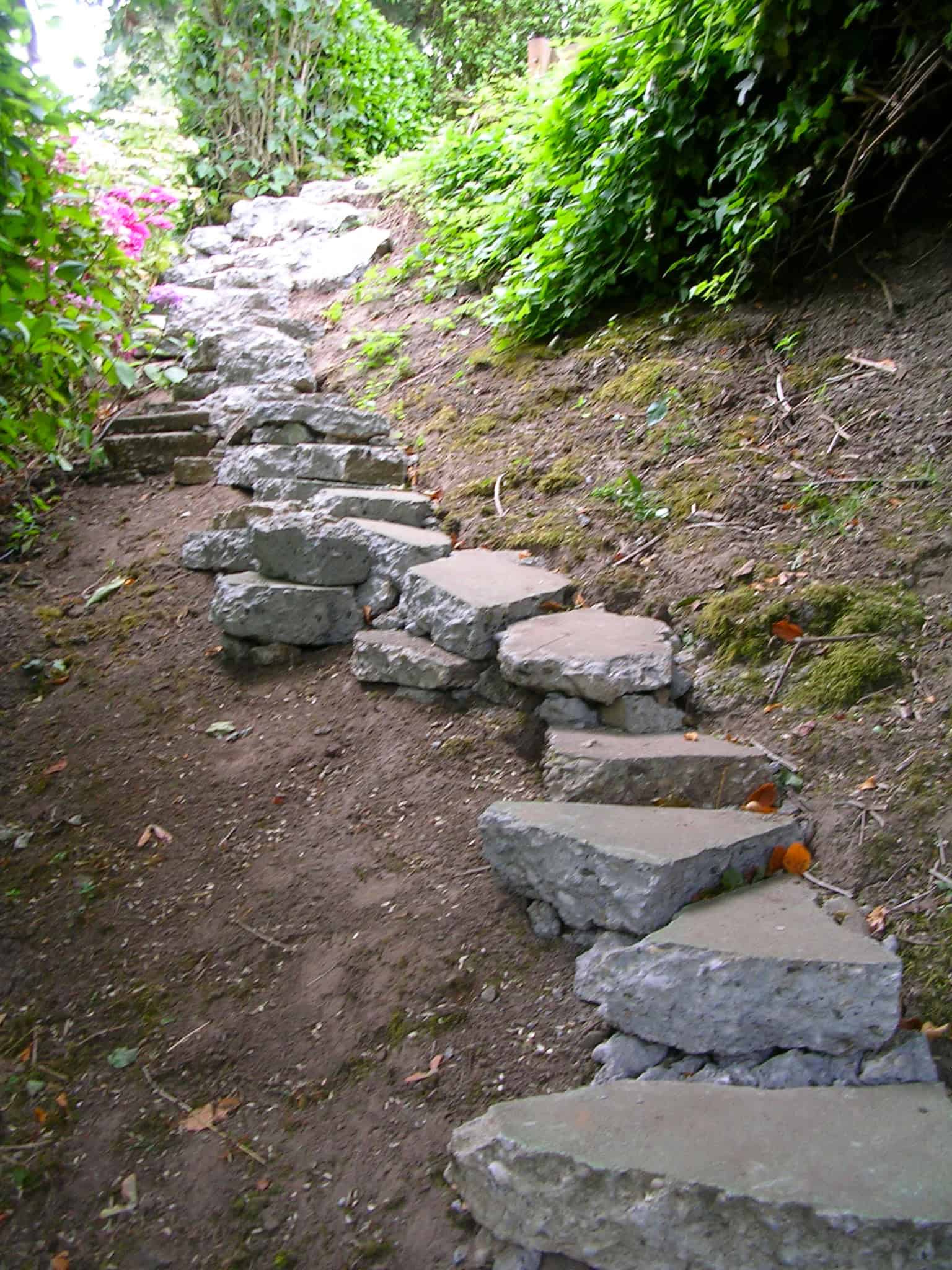 20 Really Interesting Ideas How To Design Stairs In The Garden 16