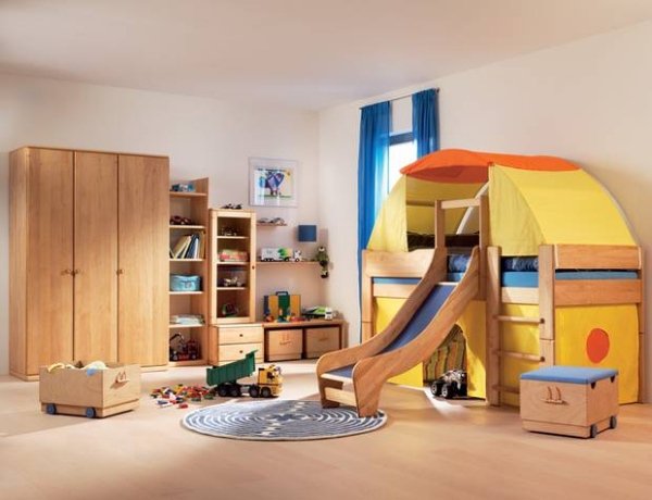 19 Captivating Ideas For Bunk Bed With Slide That Everyone Will Adore
