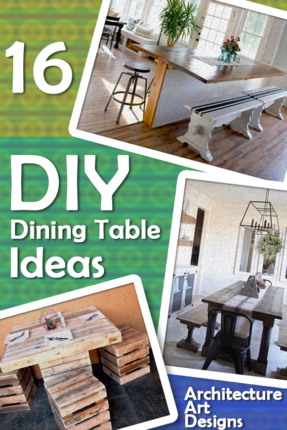 16 Awesome DIY Dining Table Ideas (00)