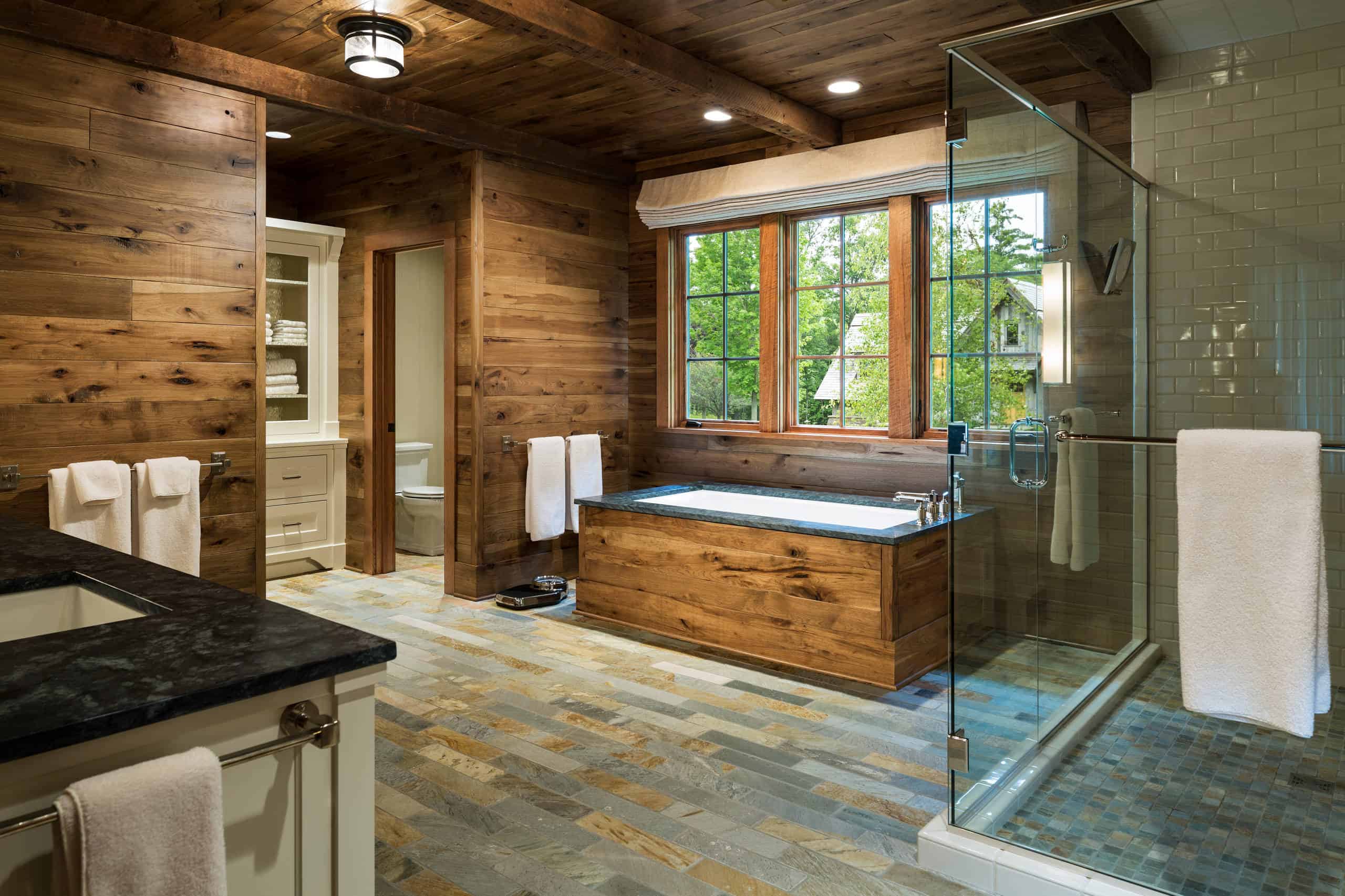 Amazing Log Cabin Bathroom Ideas About Remodel Home Decor Ideas With