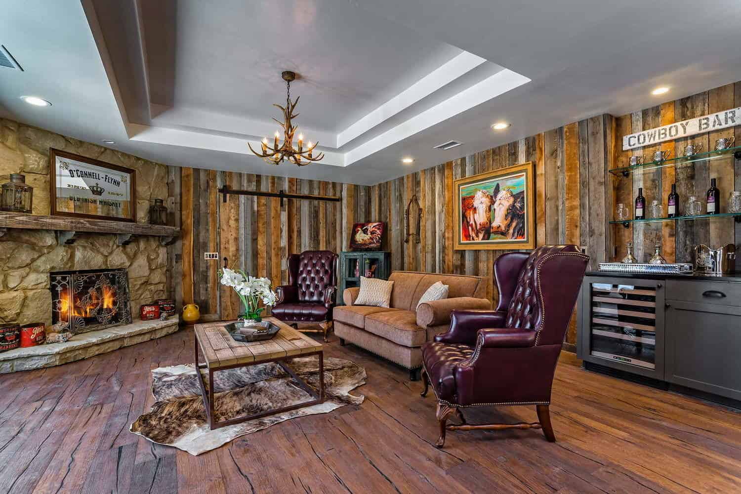 living room rustic decorating ideas