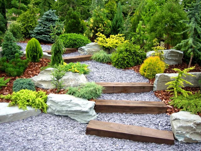 20 Really Interesting Ideas How To Design Stairs In The Garden 17