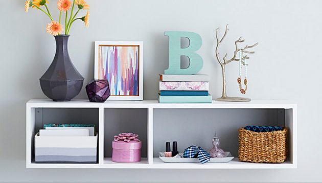 18 Simple &amp; Easy DIY Ideas For Hanging Shelves To Adorn Your Boring Walls
