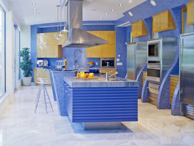 17 Adorable Kitchen Designs With Tones Of Vibrant Colors That You Must See