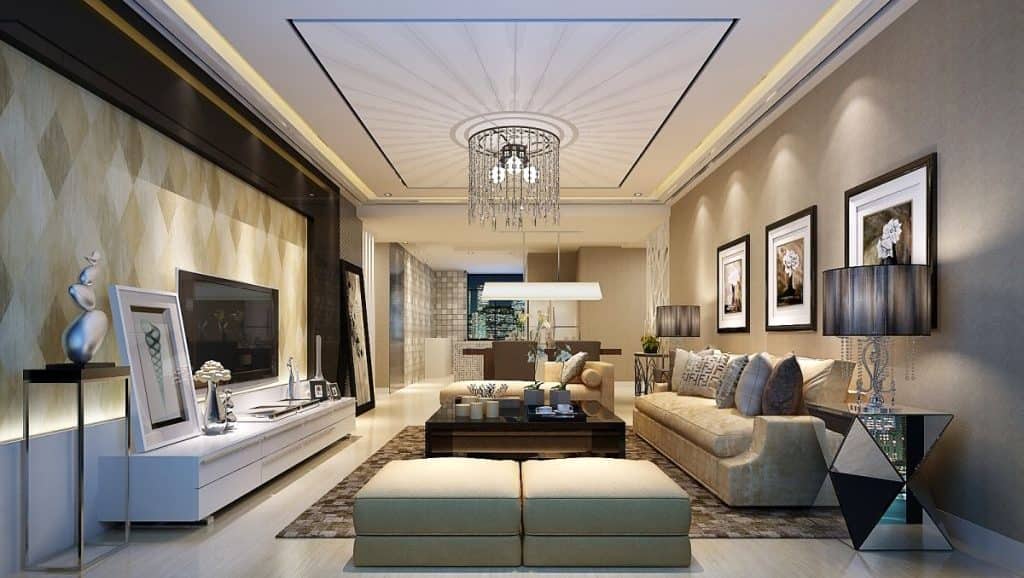 19 Sophisticated Chandelier Designs To Beautify Your Living Room 19
