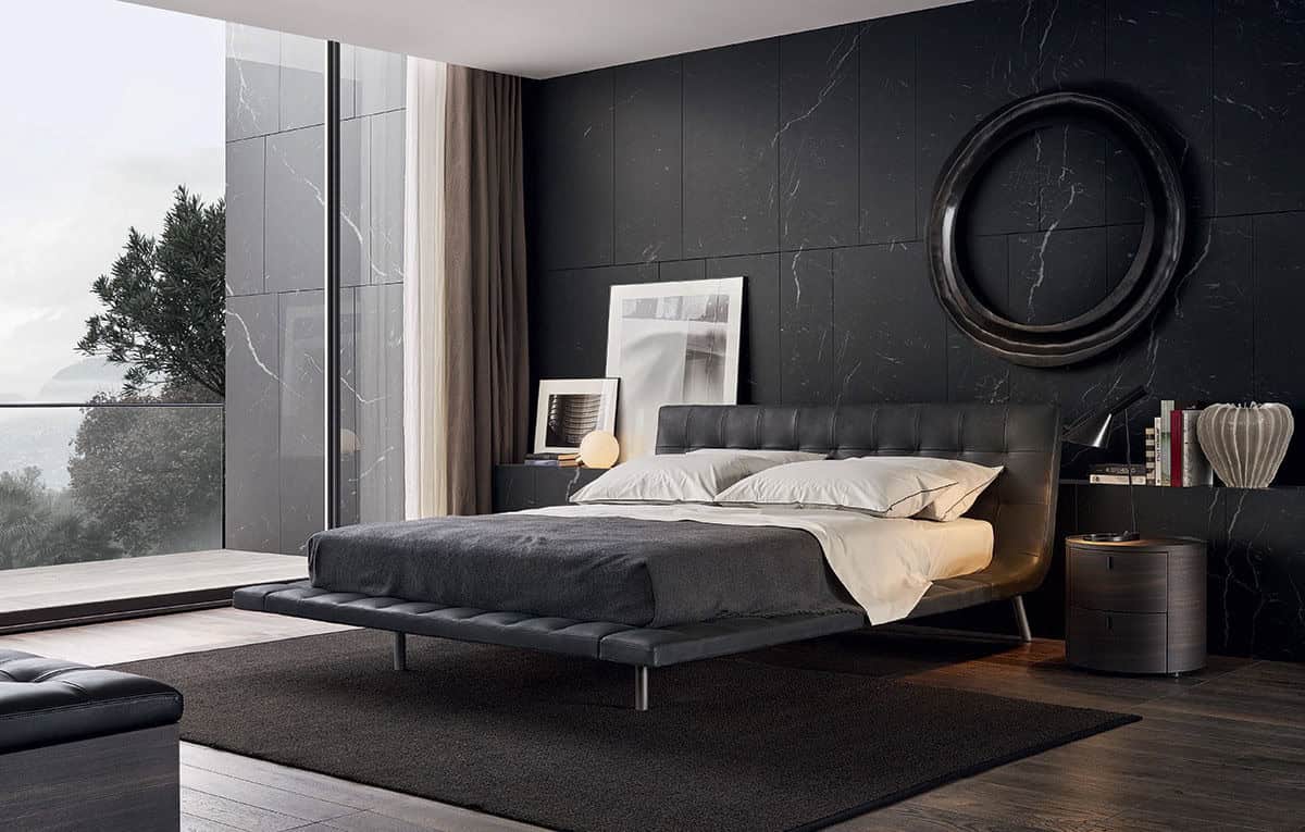 17 Enrossing Bedroom Designs With Dark Wall That Breaks The Monotony 17 Enrossing Bedroom Designs With Dark Wall That Breaks The Monotony