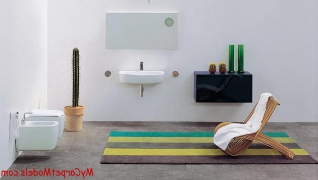 19 Beautiful Options For Choosing Bathroom Rug
