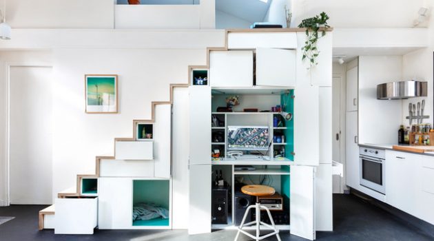 16 Super Functional Ideas How To Use The Space Under The Stairs