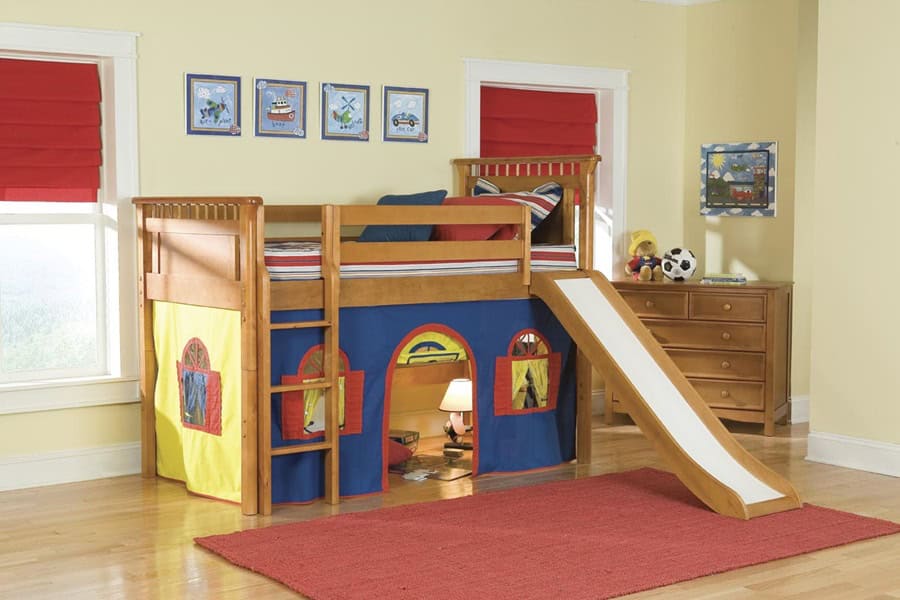 19 Captivating Ideas For Bunk Bed With Slide That Everyone Will Adore 7