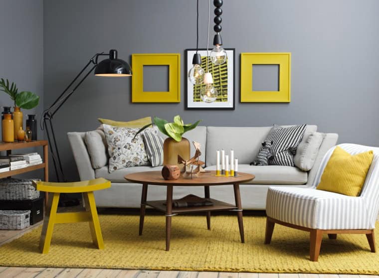 18 Inspirational Ideas For Decorating The Living Room With Yellow Accents 9
