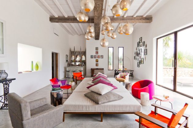 18 Magnificent Ideas For Decorating Retro Living Room
