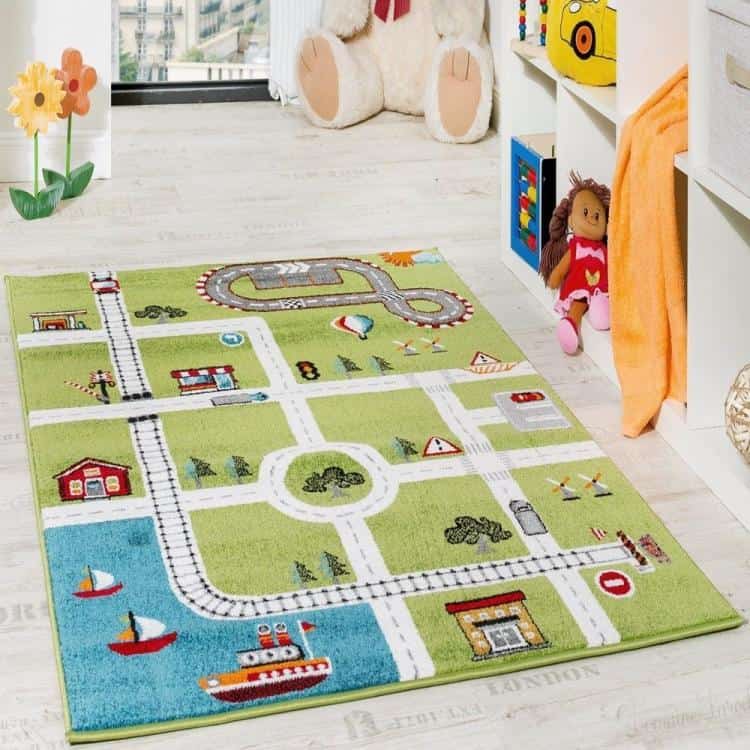 15 Compelling & Playful Carpet Designs To Surprise Your Kids 9
