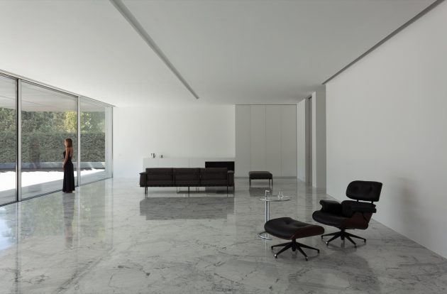 Aluminum House by Fran Silvestre Arquitectos in Madrid, Spain