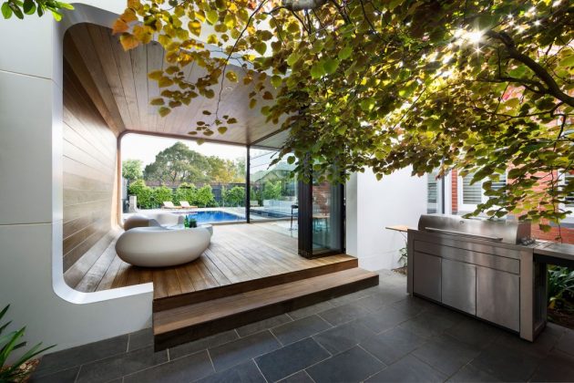 Curva House by LSA Architects & Interior Design in Melbourne, Australia (12)