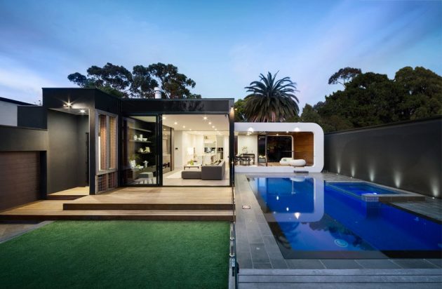 Curva House by LSA Architects & Interior Design in Melbourne, Australia (2)