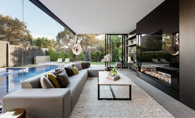 Curva House by LSA Architects & Interior Design in Melbourne, Australia