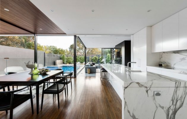 Curva House by LSA Architects & Interior Design in Melbourne, Australia