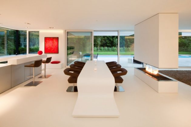 HI-MACS House by Karl Dreer and Bembé Dellinger Architects in Germany (11)