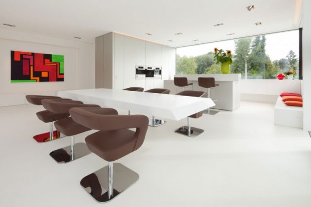 HI-MACS House by Karl Dreer and Bembé Dellinger Architects in Germany (16)